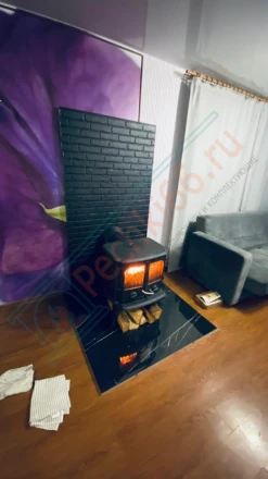 Печь-камин Morso Morsø 2110 под ключ (монтаж 10.2020)