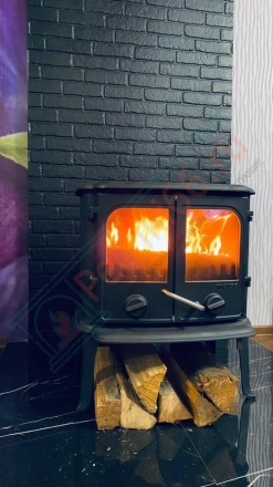 Печь-камин Morso Morsø 2110 под ключ (монтаж 10.2020)