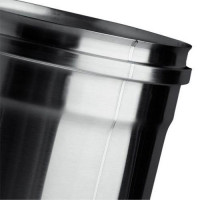 Сэндвич труба для дымохода L=500 (AISI-310S/0,8-AISI-304/0,5) d-120/220 (Craft HT)