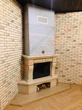 Каминная топка Supra Astra 2 под ключ (монтаж 03.2017)