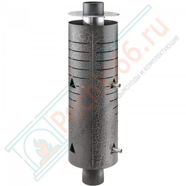 Дымоход с регистром Русалка, D115мм, L1м, Антик (Feringer)