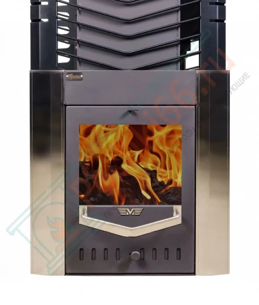 Печь для Русской бани № 06МСП 01 сетка, с парогенератором (Тройка) до 18 м3