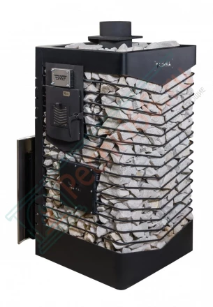 Печь для Русской бани № 06МСП 01 сетка, с парогенератором (Тройка) до 18 м3