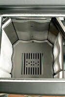 Печь-камин Cucinotta CMO, цвет чёрный (La Nordica)