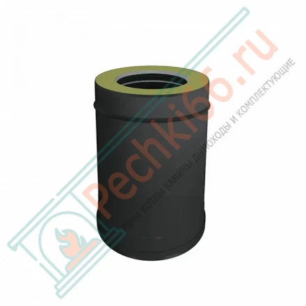Сэндвич труба V50R с изол L=250 (AISI-321/0,8-ОЦИНК-RAL/0,5) d-130/230 (Вулкан-Cerablanket)
