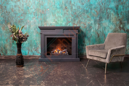 Каминокомплект электрический Coventry - Серый с очагом XHD28L-INT (Dimplex)