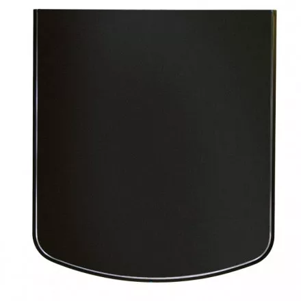 Притопочный лист VPL051-R9005, 900Х800мм, чёрный (Вулкан)