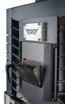 Печь для русской бани № 06МСП 01 - Нерж с парогенератором (каменка вперед) (Тройка) до 24 м3