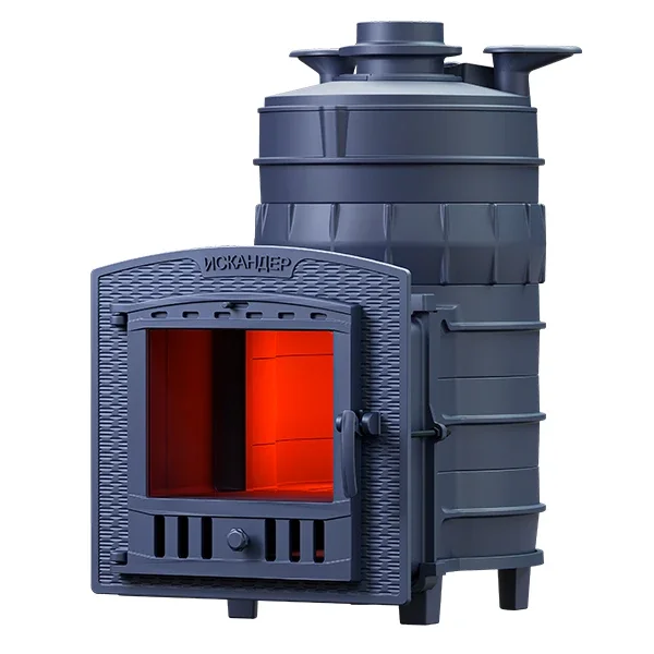 Чугунная печь для бани Искандер ЗК 25 (М) Pro Ураган