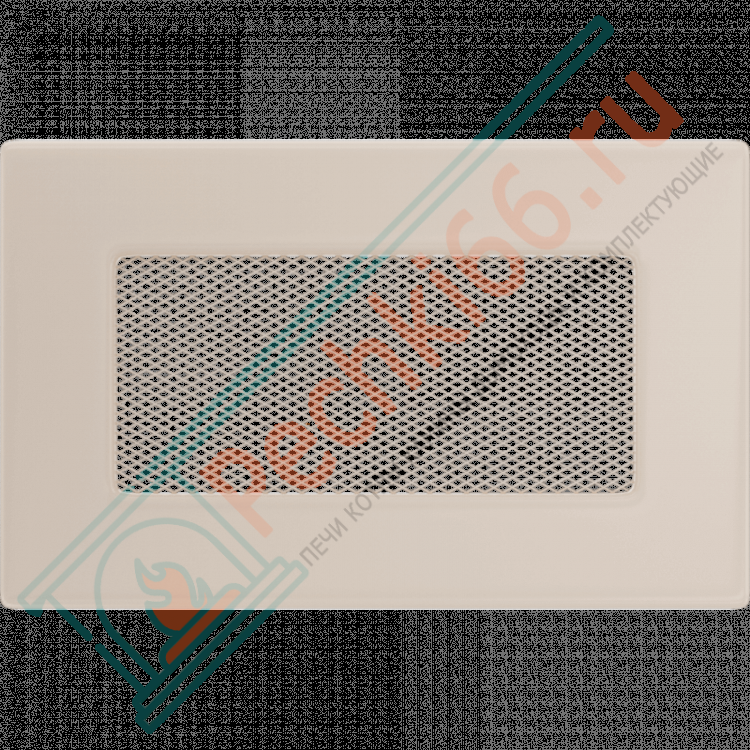 Вентиляционная решетка для камина 110х170, кремовая (FireWay)