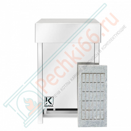 Электрокаменка Karina ECO горизонтальный в камне талькохлорит (KARINA) до 7 м3