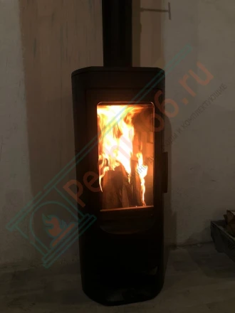 Печь-камин Plamen Nera N под ключ (монтаж 12.2020)