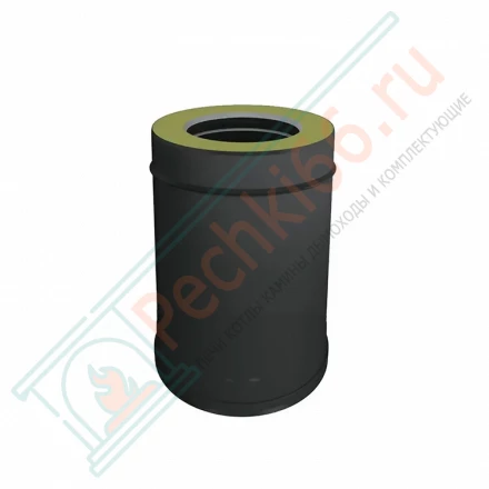 Сэндвич труба V50R с изол L=250 (AISI-321/0,8-ОЦИНК-RAL/0,5) d-300/400 (Вулкан-Cerablanket)
