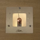 Гигрометр для сауны Cariitti SQ из нержавеющей стали Гигрометр для сауны Cariitti SQ из нержавеющей стали