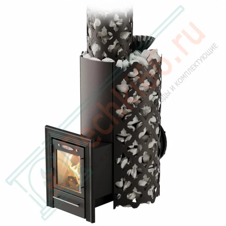 Печь для бани Арабеска Inox Люмина с иллюминатором (T.M.F)