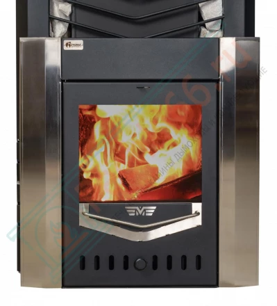 Печь для русской бани № 06МС 02 - Н, из нержавеющей стали (Тройка) до 24 м3