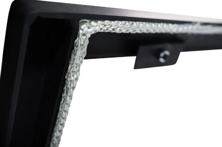 Дверца каминная стальная 435x435, с поддувалом (Россия)