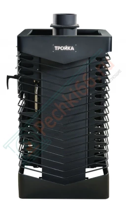 Печь для бани из нержавеющей стали № 06МСП - Н 02, с парогенератором (Тройка) до 24 м3