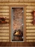 Стеклянная дверь для бани и сауны Престиж фотопечать А039 (DoorWood)