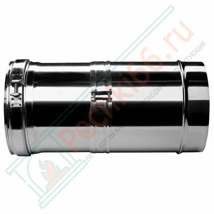 Труба V50R телескопическая с изол L=260-380 (AISI-310S/0,8-AISI-304/0,5) d-250/350 (Вулкан-Cerablanket)