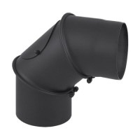 Колено 0 - 90° черное, с ревизией d-150 (Darco) Колено 0 - 90° черное, с ревизией d-150 (Darco)