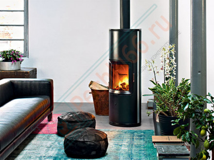 Печь-камин Stripe Overnight Aluminium, алюминиевый (MCZ)