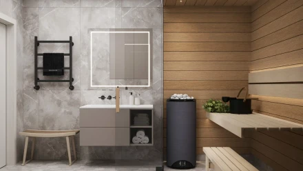 Электрическая банная печь Sangens LS12 Ceramic