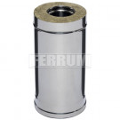 Сэндвич труба для дымохода L=0,5м (НЕРЖ-430/0,5-ОЦИНК/0,5) d-150/210 (Ferrum GS-Z)