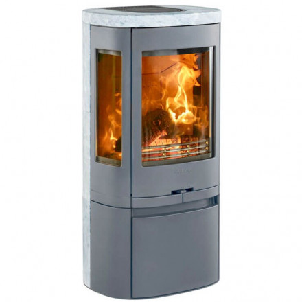 Печь-камин 860T Style, цвет серый (Contura)