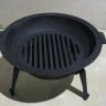 Чугунная костровая чаша-гриль (Литтех)