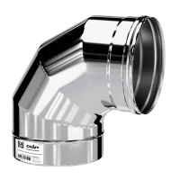 Отвод 90° (AISI-316L/0,8) d-300 (Craft-HF)