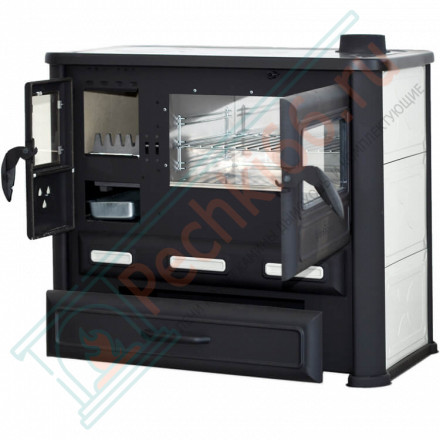 Варочная печь Alma Mons белая (Tim Sistem) до 160 м3