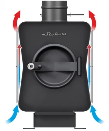 Отопительная печь Stoker Садовая 150-ОВ до 150 м3