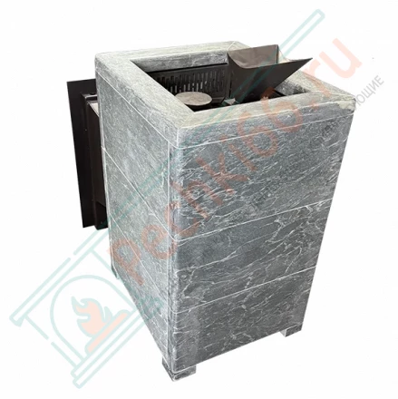 Чугунная печь Verona 18 ГАЗ З/К, Талькохлорит (Black Stove)