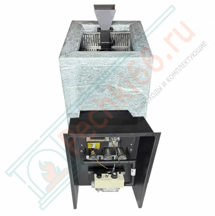 Чугунная печь Verona 18 ГАЗ З/К, Талькохлорит (Black Stove)