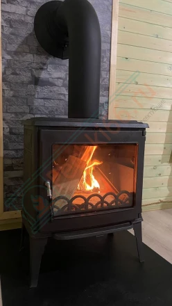 Чугунная печь FireWay Matis под ключ (монтаж 02.2024)