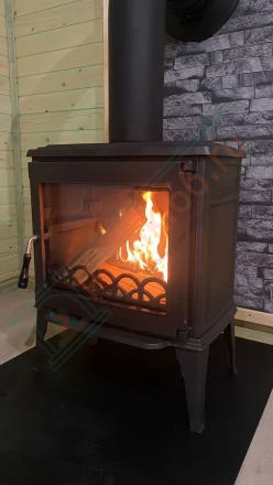 Чугунная печь FireWay Matis под ключ (монтаж 02.2024)