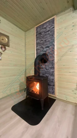 Чугунная печь FireWay Matis под ключ (монтаж 02.2024)