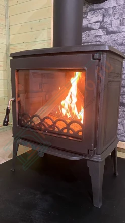 Чугунная печь FireWay Matis под ключ (монтаж 02.2024)