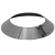 Юбка на трубу с изол V50R (AISI-304/0,5) d-160/260 (Вулкан)