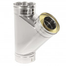 Тройник Термо 45° TРТ-Р+ 2 хомута (310-0.8/304) d-200/300 (ТиС Энерго) Тройник Термо 45° TРТ-Р+ 2 хомута (310-0.8/304) d-200/300 (ТиС Энерго)