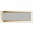 Вентиляционная решетка для камина 170х480, позолоченная (FireWay)