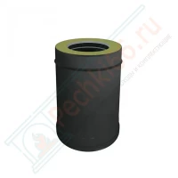 Сэндвич труба V50R с изол L=250 (AISI-321/0,8-ОЦИНК-RAL/0,5) d-250/350 (Вулкан)