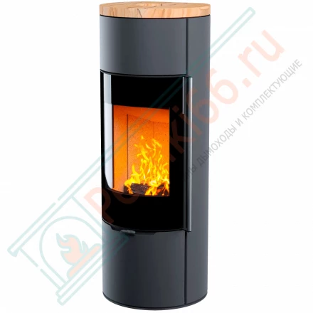 Печь камин R1 L Plus с прямой задней стенкой и высотой 1350 мм (Астов)