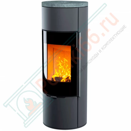 Печь камин R1 L Plus с прямой задней стенкой и высотой 1350 мм (Астов)