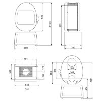 Печь-камин Scan 66-4 Plinth BP (Scan)