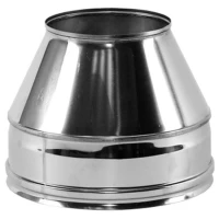 Конус Факел V50R с изол (AISI-321/0,5-AISI-304/0,5) d-180/280 (Вулкан) Конус Факел V50R с изол (AISI-321/0,5-AISI-304/0,5) d-180/280 (Вулкан)