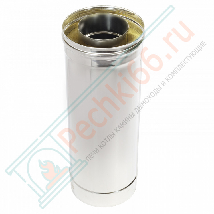 Сэндвич труба Термо ТТ-Р 500 с хомутом (316-0.8/304-0.5) d-250/350 (ТиС Промо)