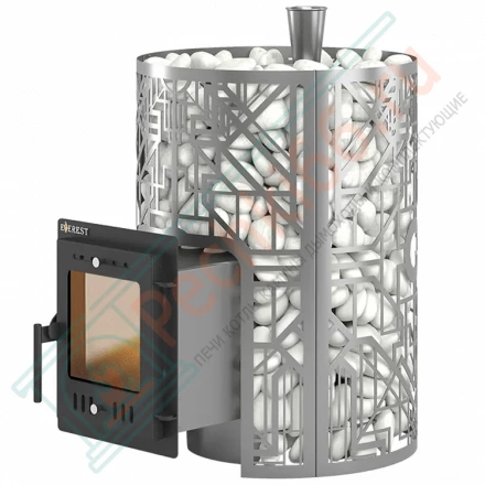 Печь для бани Эверест "Steam Master" GALAXY 18 INOX (210М)