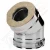 Отвод 45° V50R с изол (AISI-321/0,5-ОЦИНК-RAL/0,5) d-180/280 (Вулкан)